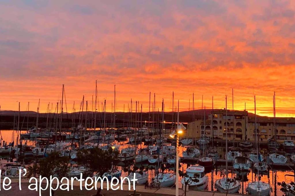 Appartement Avec Vue Sur Le Port Leucate Extérieur photo